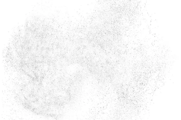 Textura Negra Angustiada Textura Granulada Oscura Sobre Fondo Blanco Superposición — Archivo Imágenes Vectoriales