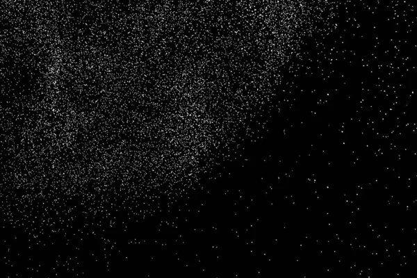 Sıkıntılı Beyaz Kumlu Doku Toz Tabakası Desenli Tahıl Gürültüsü Partikülleri — Stok Vektör