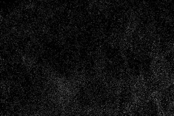 Texture Granuleuse Blanche Tourmentée Revêtement Poussière Texturé Particules Sonores Grain — Image vectorielle