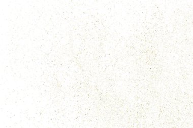 Beyaz üzerinde altın rengi parıltı dokusu izole edildi. Amber Parçacık Rengi. Kutlama arkaplanı. Altın Konfeti Patlaması. Tasarım elementi. Dijital olarak oluşturulmuş resim. Vektör İllüstrasyonu, EPS 10.