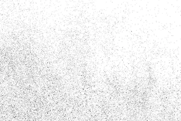 Texture Noire Perturbée Texture Graineuse Foncée Sur Fond Blanc Revêtement — Image vectorielle