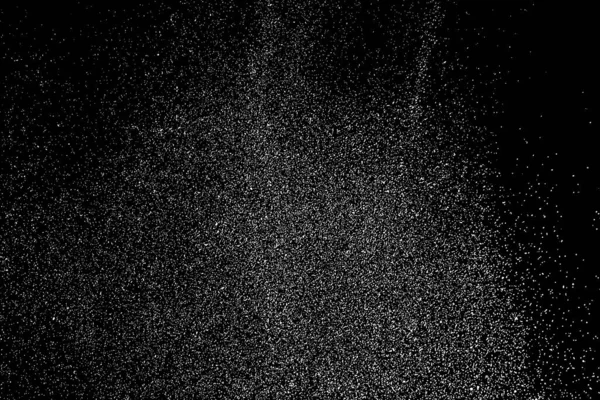 苦痛な白い粒状のテクスチャ ほこりのオーバーレイテクスチャ 穀物の騒音粒子 雪の効果パック 黒の背景が錆びた ベクターイラスト Eps — ストックベクタ