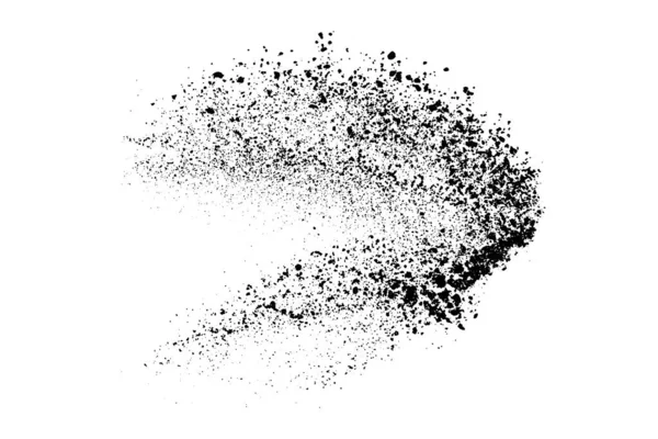 白を基調とした黒粒状の食感 ほこりのオーバーレイ 暗騒音顆粒 デジタルで生成された画像 ベクトル設計要素 イラスト Eps — ストックベクタ