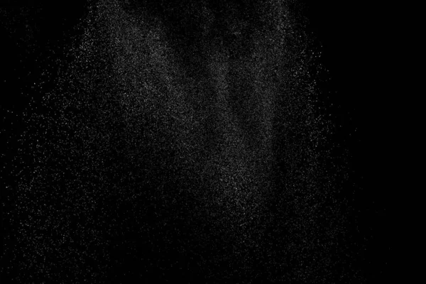 Texture Granuleuse Blanche Tourmentée Revêtement Poussière Texturé Particules Sonores Grain — Image vectorielle