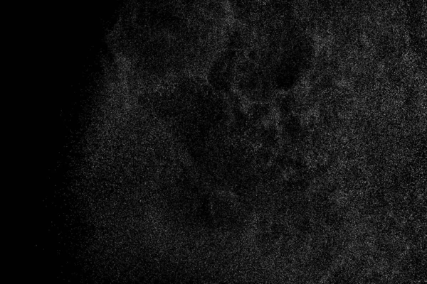 Texture Granuleuse Blanche Tourmentée Revêtement Poussière Texturé Particules Sonores Grain — Image vectorielle