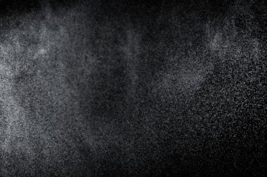 Siyah arkaplanda soyut su sıçramaları