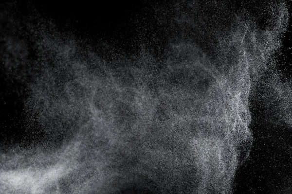 Siyah arkaplanda soyut su sıçramaları