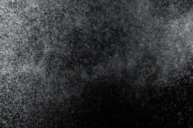 Siyah arkaplanda soyut su sıçramaları