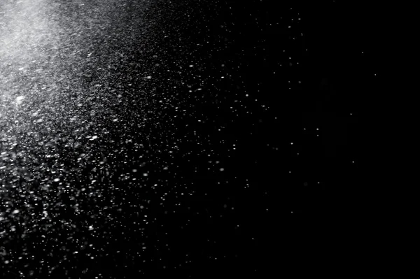 Abstract Splashes Water Black Background — Stock Photo, Image