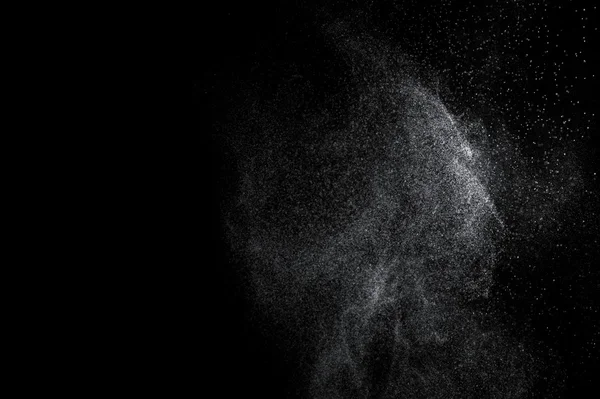 Siyah Arkaplanda Soyut Sıçramaları — Stok fotoğraf