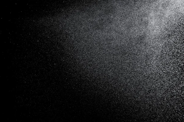 Schizzi Astratti Acqua Fondo Nero — Foto Stock