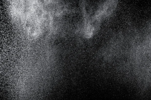 Αφηρημένες Πιτσιλιές Νερού Μαύρο Φόντο — Φωτογραφία Αρχείου