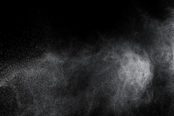 Siyah arkaplanda soyut su sıçramaları