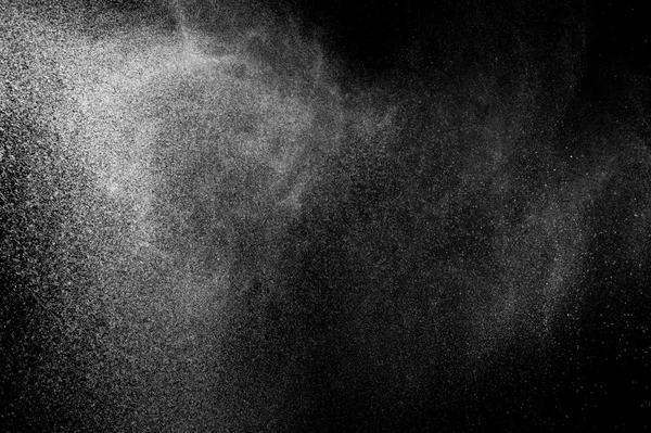 Schizzi Astratti Acqua Fondo Nero — Foto Stock