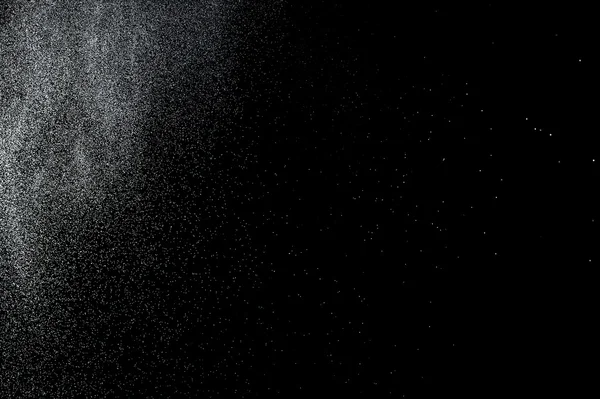 Schizzi Astratti Acqua Fondo Nero — Foto Stock