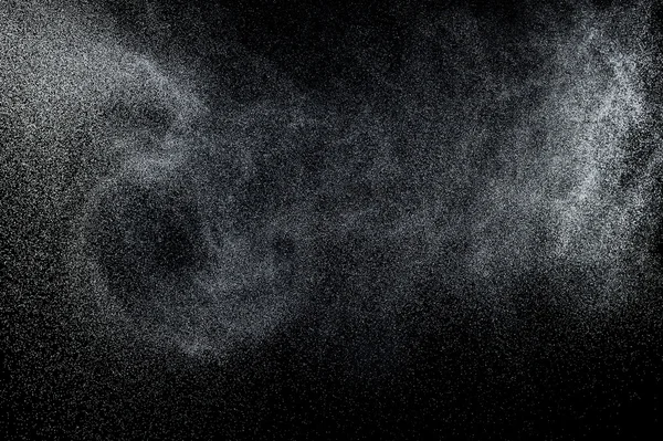 Siyah arkaplanda soyut su sıçramaları