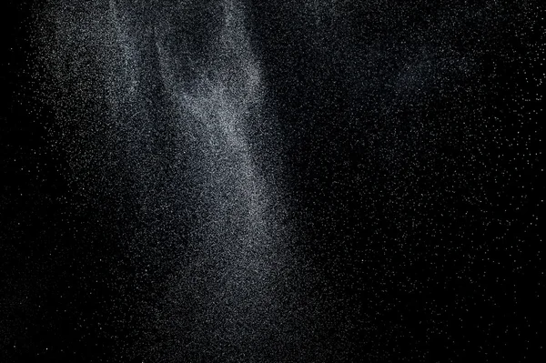 Abstrakteja Roiskeita Vettä Mustalla Pohjalla — kuvapankkivalokuva