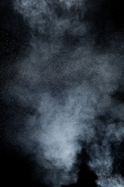 Soyut beyaz toz patlama  