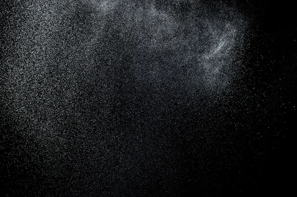 Abstrakte Wasserspritzer Auf Schwarzem Hintergrund — Stockfoto