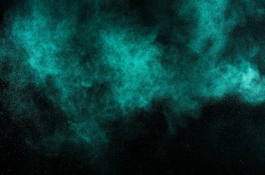 Soyut Akuamarin boya Holi.