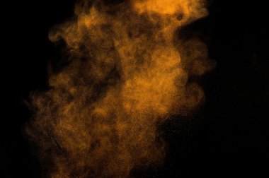 Soyut turuncu boya Holi.