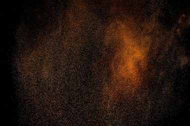 Soyut turuncu boya Holi.