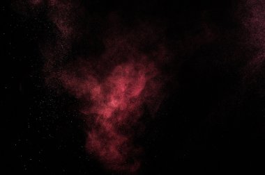 Soyut pembe boya Holi.