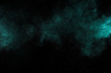 Soyut Akuamarin boya Holi.