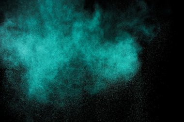 Soyut Akuamarin boya Holi.