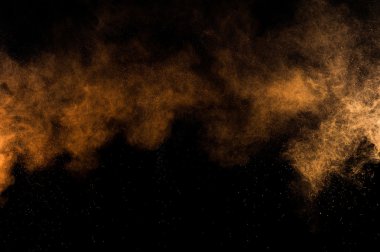 Soyut turuncu boya Holi.