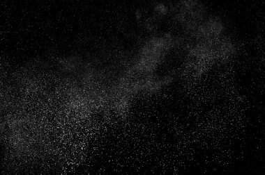 Beyaz boya Holi soyut. Soyut beyaz toz patlama.