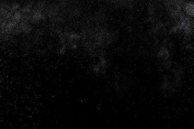 Beyaz boya Holi soyut. Soyut beyaz toz patlama.