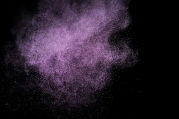 Абстрактная фиолетовая краска Холи . — стоковое фото