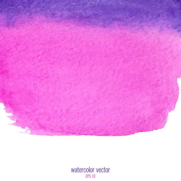 Aquarelle rose et violet fond carré — Image vectorielle