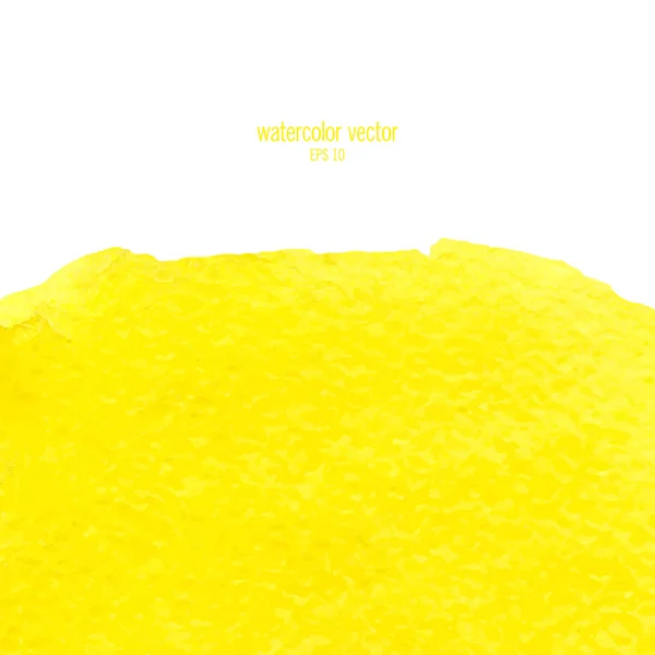 Yellow watercolor squarer background — Wektor stockowy