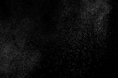 Beyaz boya Holi soyut. Soyut beyaz toz patlama.