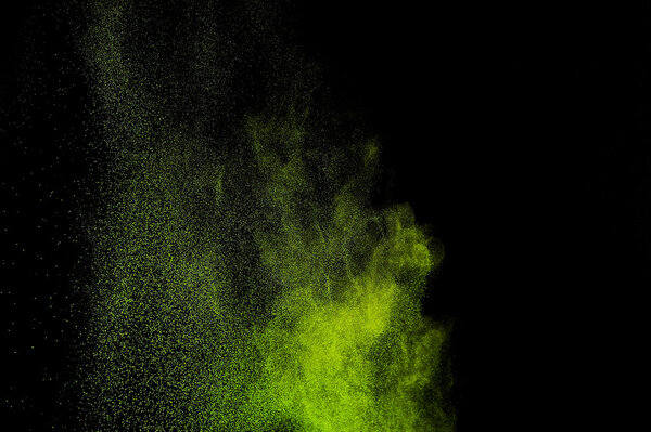 Абстрактная зелёная краска
.