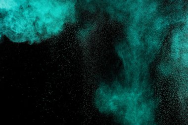 Soyut Akuamarin boya Holi.