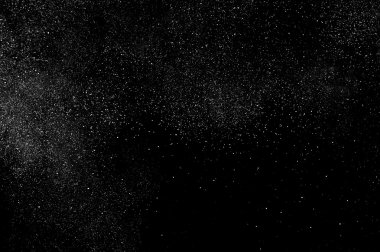 Beyaz boya Holi soyut. Soyut beyaz toz patlama.