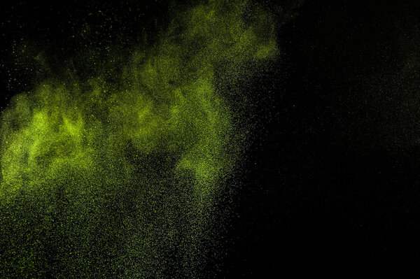 Абстрактная зелёная краска
.