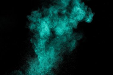 Soyut Akuamarin boya Holi.