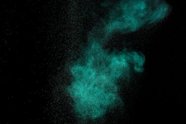 Soyut Akuamarin boya Holi.