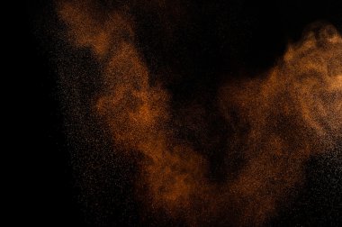 Soyut turuncu boya Holi.