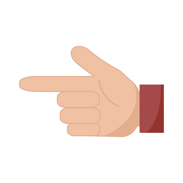 Значок указателя руки. Значок указательного пальца
.