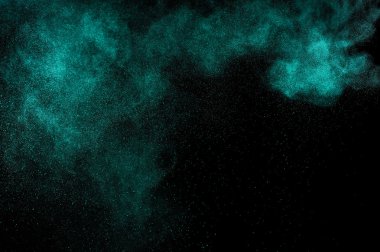 Soyut Akuamarin boya Holi.