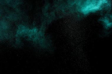 Soyut Akuamarin boya Holi.