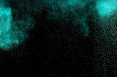 Soyut Akuamarin boya Holi.