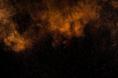 Soyut turuncu boya Holi.