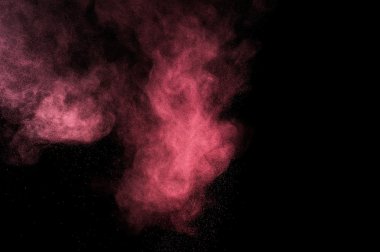 Soyut pembe boya Holi.