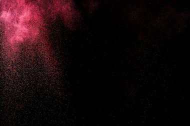 Soyut pembe boya Holi.